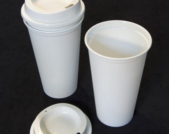 Hard Plastic Injection Molded Cup