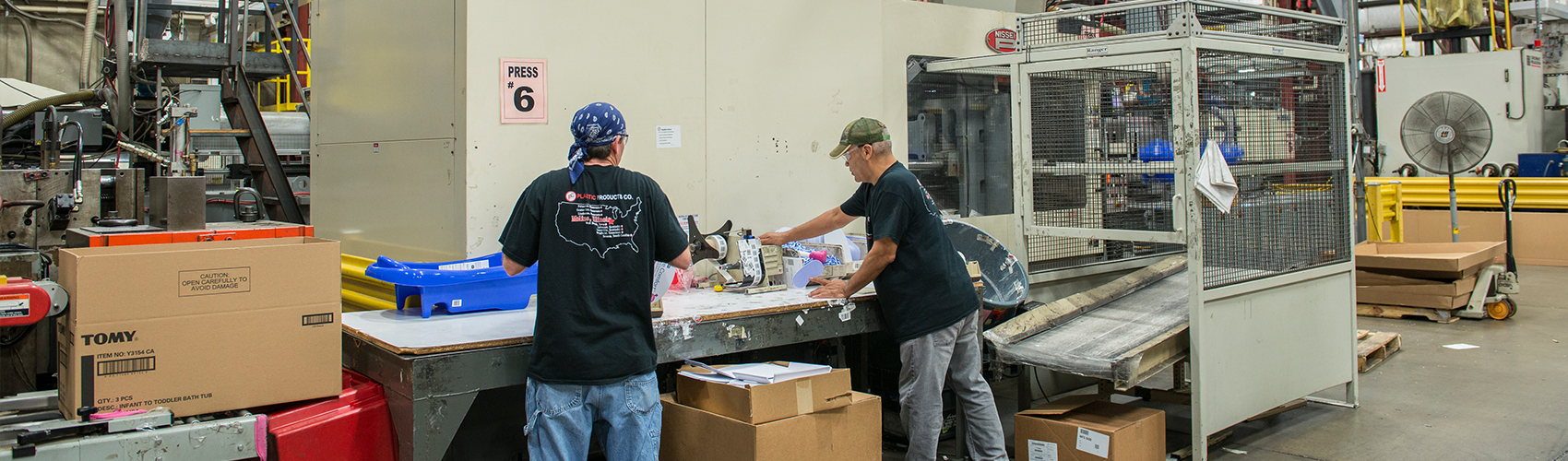 Working at a Injection Mold Workstation